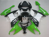 Kawasaki NINJA ZX10R 2008-2010 Injection ABS Fairing - Factory Style - Black Green White - MFS4071